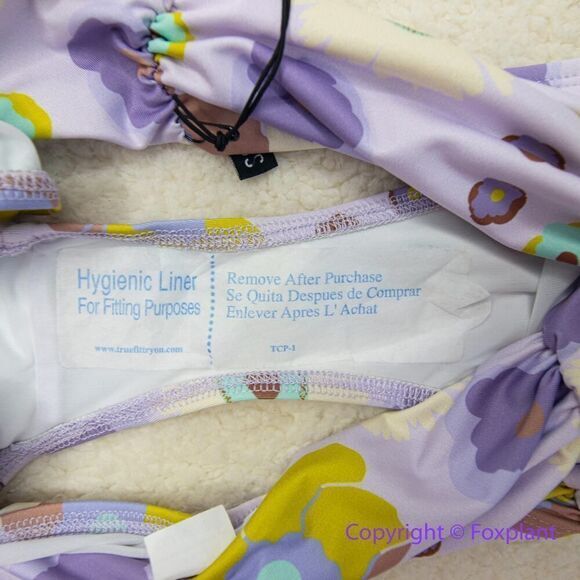 NEW Beth Richards Delray 70’s Floral Bikini Bottoms, purple, size‎ S - Picture 9 of 12